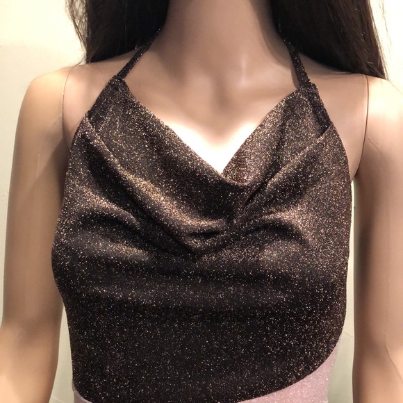 NWT Naked Wardrobe two tone dress. Size M - Picture 2 of 9